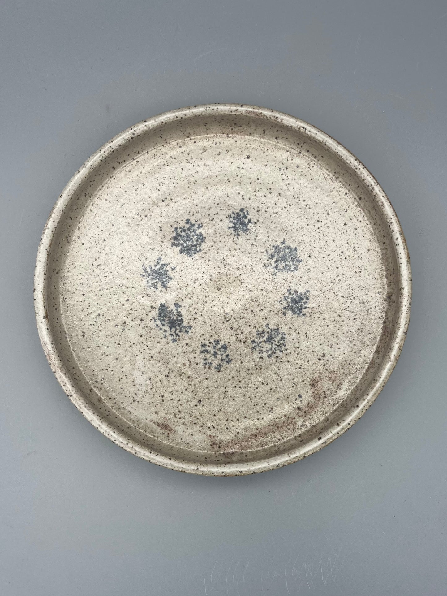 Butter Dish - Ferns and Flowers