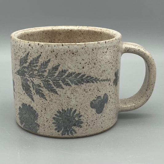 Ferns and Flowers Mug 1
