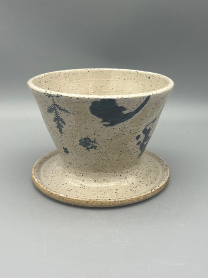Pour Over - Ferns and Flowers 02