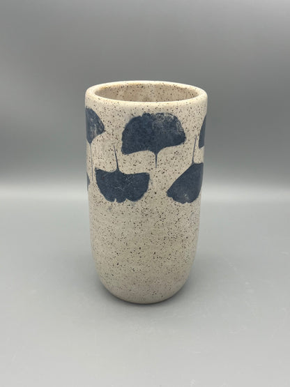 Tall Vase - Double Ginkgo