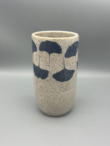 Tall Vase - Double Ginkgo
